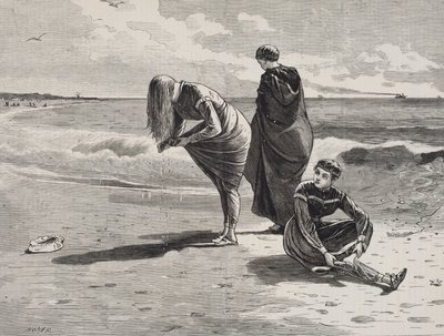 Hochwasser, veröffentlicht in Every Saturday, 6. August 1870 von Winslow Homer